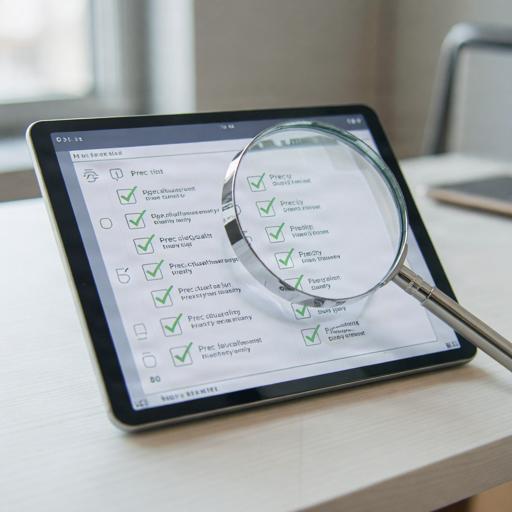 Tech analysis diagrams representing Quality Assurance Services